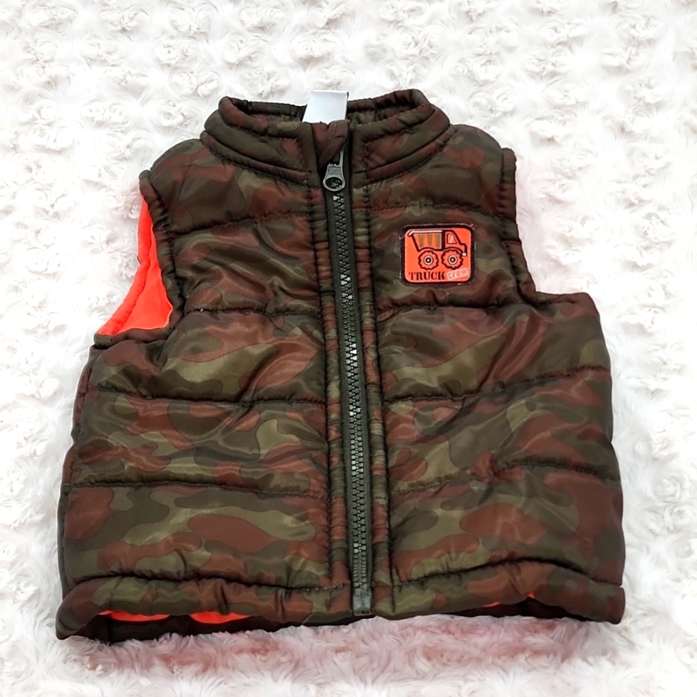 Camo Vest Toddler Size 6-9 mo